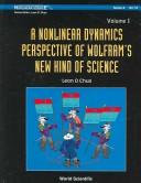 Cover of: A nonlinear dynamics perspective of Wolfram's new kind of science