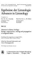 Cover of: Advances in Fishery Biology: Biology Exploitation, Rearing and Propagation of Coregonid Fishes (Advances in Limnology Heft 22)