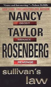 Cover of: Sullivan's Law (Carolyn Sullivan) by Nancy Taylor Rosenberg