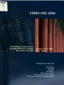 Cover of: Codes-ISSS 2006. International Conference on Hardware/Software Codesign and System Synthesis. October 22-25, 2006. Seoul, Korea