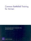 Cover of: Common Battlefield Training for Airmen