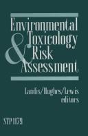Cover of: Environmental toxicology and risk assessment