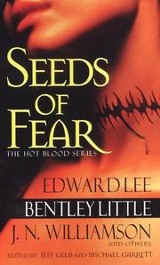 Cover of: Seeds Of Fear (Hot Blood) by Jeff Gelb, Michael Garrett