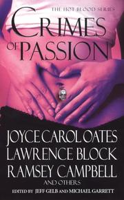 Cover of: Crimes of Passion: The Hot Blood Series