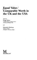 Cover of: Equal value/comparable worth in the UK and the USA