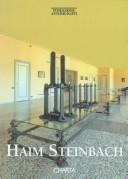 Cover of: Haim Steinbach by Angela Vettese, Giacinto Di Pietrantonio, Haim Steinbach