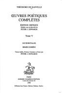 Cover of: Oeuvres poétiques complètes by Théodore Faullain de Banville