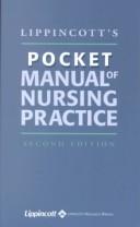 Cover of: Lippincott's pocket manual of nursing practice by Sandra M. Nettina