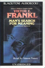 Cover of: Man's Search for Meaning by 