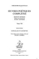 Cover of: Oeuvres poétiques complètes by Théodore Faullain de Banville