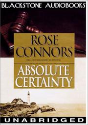 Cover of: Absolute Certainty by 