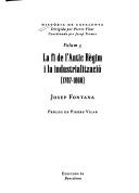 Cover of: fi de l'antic règim i la industrializació (1787-1868)