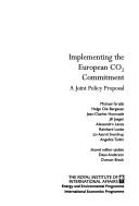 Cover of: Implementing the European CO₂ commitment by Michael Grubb