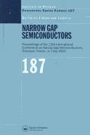 Cover of: Narrow Gap Semiconductors | Jean Leotin