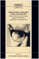 Cover of: From Physico-theology to Bio-technology