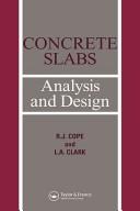 Cover of: Concrete slabs | R. J. Cope