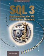 Cover of: SQL 3 by Paul J. Fortier, Paul J. Fortier