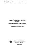 Cover of: Edición crítica de los Ocios del Conde de Rebolledo