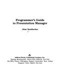 Cover of: Programmer's Guide to Presentation Manager