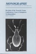 Cover of: Revision of the Nearctic Genus Lophioderus Casey (Coleoptera: Scydmaenidae)