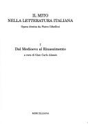 Cover of: Il mito nella letteratura italiana