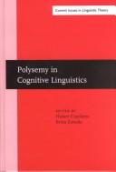 Cover of: Polysemy in cognitive linguistics: selected papers from the International Cognitive Linguistics Conference, Amsterdam, 1997