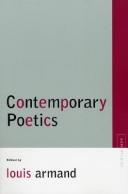 Cover of: Contemporary Poetics (Avant-Garde & Modernism Studies) by Louis Armand, Louis Armand