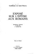 Cover of: Exposé sur l'Épître aux Romains