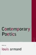 Cover of: Contemporary Poetics (Avant-Garde & Modernism Studies)