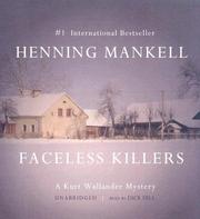 Cover of: Faceless Killers by Henning Mankell