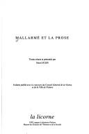 Cover of: Mallarmé et la prose