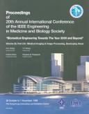 Cover of: 1998 IEEE 20th Annual International Conference on Engineering in Medicine & Biology (Embs) (Ieee Engineering in Medicine and Biology Society Conference//Proceedings)