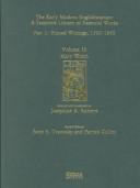 Cover of: The Early Modern Englishwoman: A Facsimile Library of Essential Works : Printed Writings, 1500-1640 : Mary Wroth (Early Modern Englishwoman Vol. 10)