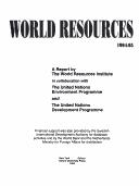 Cover of: World resources 1994-95 by World Resources Institute