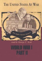 Cover of: World War I, Part II (United States at War)