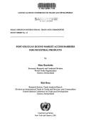Cover of: Post-Uruguay Round Market Access Barriers for Industrial Products: Policy Issues in International Trade and Commodities Study, No. 12 (Policy Issues in International Trade and Commodities)