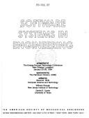 Cover of: Software Systems in Engineering: Presented at the Energy-Sources Technology Conference, New Orleans, Louisiana, January 23-26, 1994 (Pd)