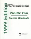 Cover of: Process Standards (Ieee Software Engineering Standards Collection, Vol 2) by Institute of Electrical and Electronics Engineers