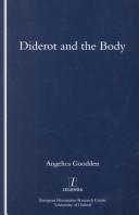 Cover of: Diderot and the Body (Legenda) (Legenda)