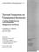 Cover of: National Symposium on Contaminated Sediments, Coupling Risk Reduction with Sustainable Management and Reuse, Washington, D.C., May 27-29, 1998