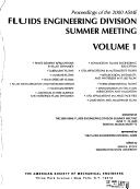 Cover of: Proceedings of the 2000 ASME Fluids Engineering Division Summer Meeting by American Society of Mechanical Engineers. Fluids Engineering Division. Summer Meeting