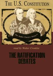 Cover of: The Ratification Debates (Library Edition)