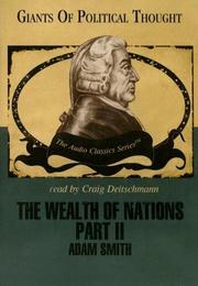Cover of: The Wealth of Nations Part 2