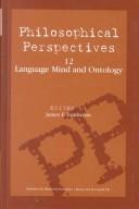 Cover of: Language, Mind and Ontology, 1998 (Philosophical Perspectives)