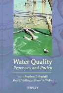 Cover of: Water quality by edited by Stephen T. Trudgill, Des E. Walling, and Bruce W. Webb.