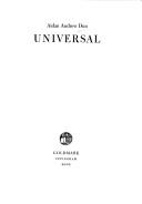 Cover of: Universal by Aidan Andrew Dun