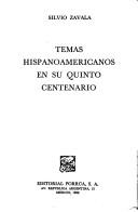 Cover of: Temas hispanoamericanos en su quinto centenario