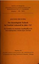 Cover of: Das deontologische Sechseck bei Gottfried Achenwall im Jahre 1767: zur Geschichte der deontischen Grundbegriffe in der Universaljurisprudenz zwischen Suarez und Kant