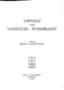 Cover of: Edizione nazionale del carteggio di L.A. Muratori. by Lodovico Antonio Muratori