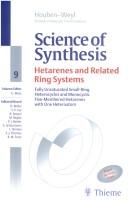 Cover of: Science of Synthesis: Houben-Weyl Methods of Molecular Transformations